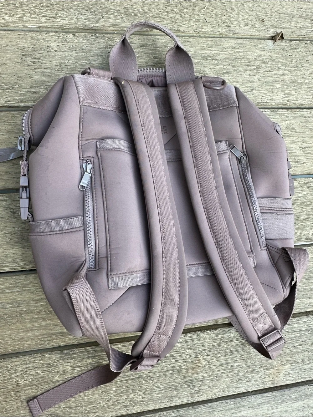 Dagne Dover Indi Medium Neoprene Diaper Backpack - Mauve